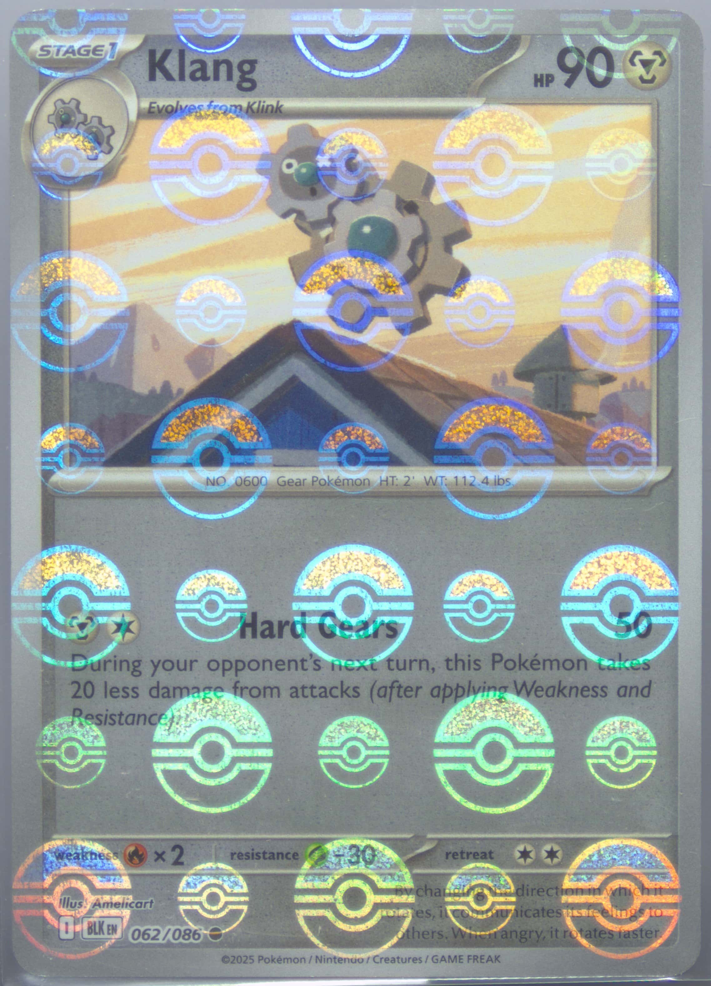 Klang (Poke Ball Pattern) 062/086 card from SV: Black Bolt