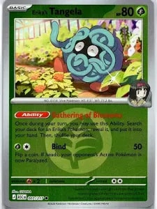 Erika's Tangela (Energy Symbol Pattern) 007/217 card from ME: Ascended Heroes