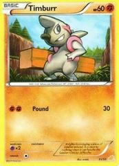 Timburr (#11) 11/30 card from BW Trainer Kit: Excadrill & Zoroark